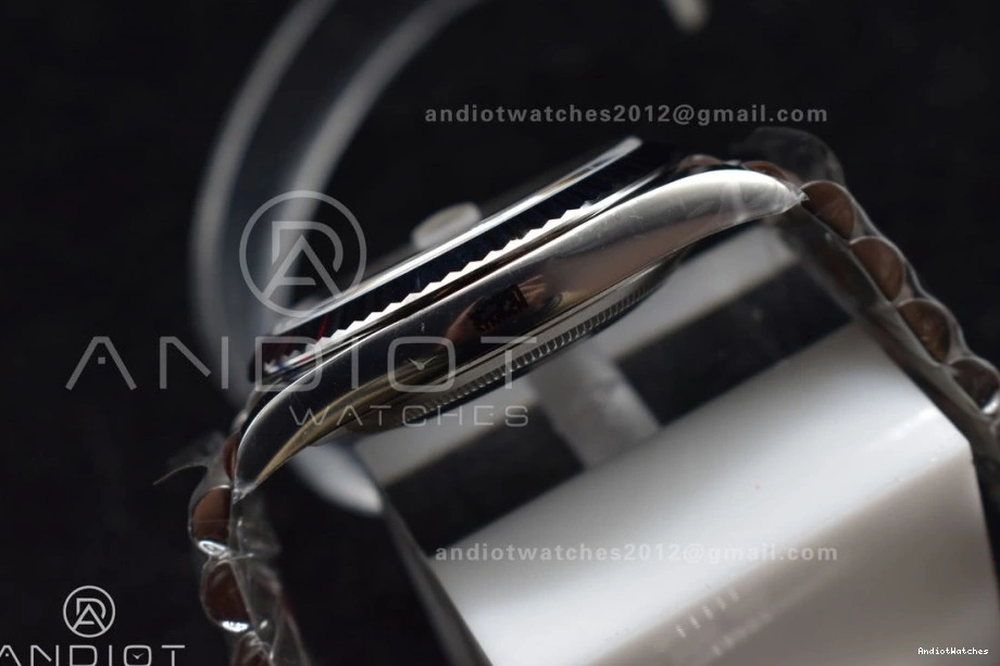 Best Clean 1:1 126334 DateJust Dial VR 421 Diamonds Steel Grey Edition Bracelet Jubilee SmartChoice SS On 41 904L 1214